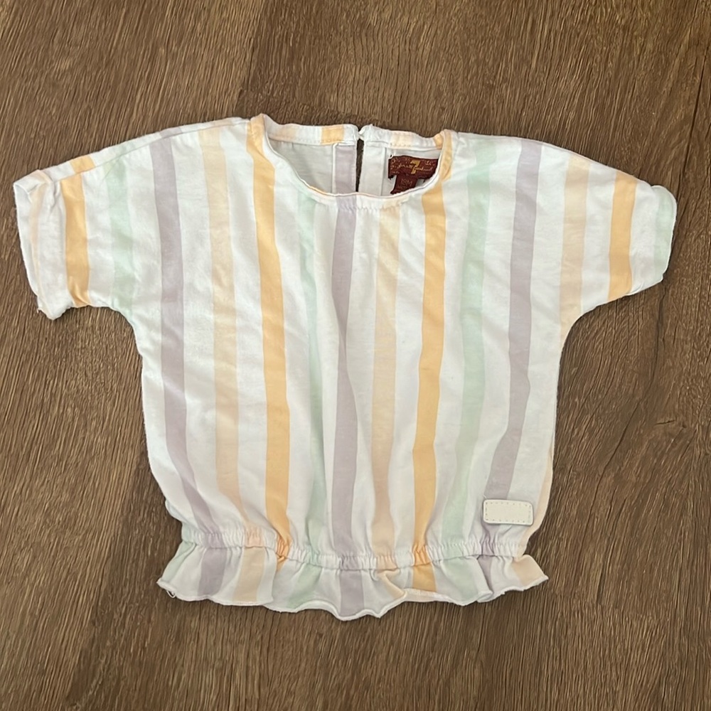 ☀️7 for all man kind girls’ top